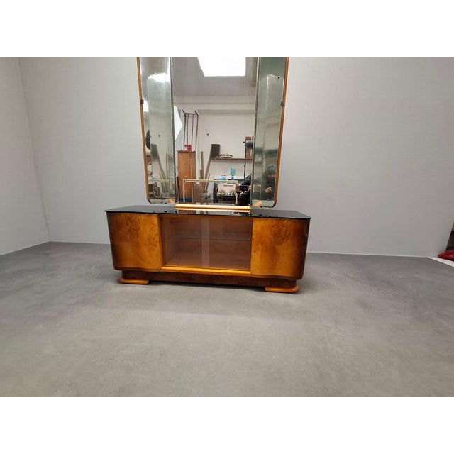 Art Deco Vanity Cabinet from Jindřich Halabala, Czechoslovakia, 1930s For Sale - Image 13 of 18