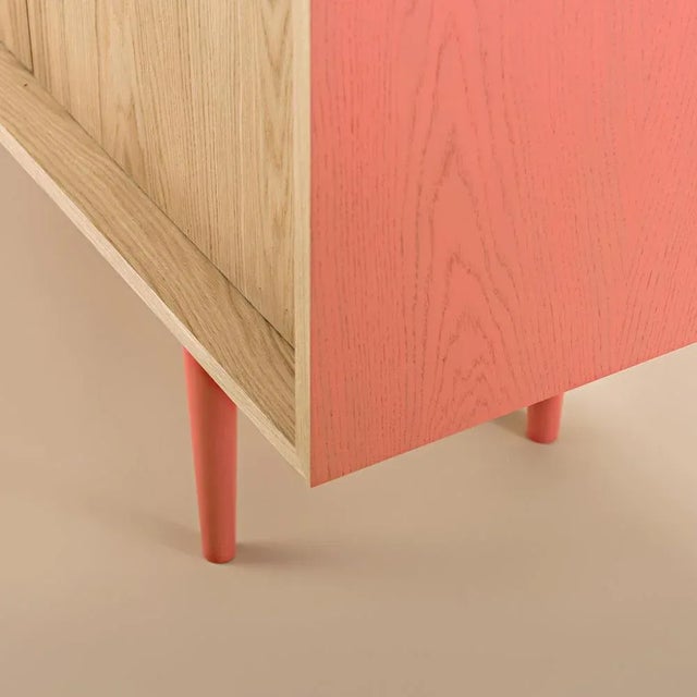 Wood Xoxo Hug Sideboard by Phormy For Sale - Image 7 of 12