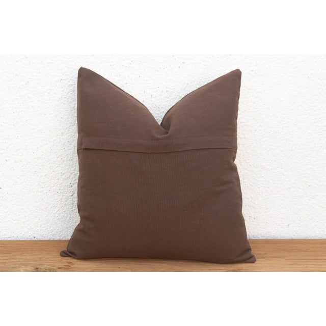 Textile Radiating Floral Suzani Pillow Cover For Sale - Image 7 of 8