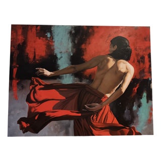 Filippo Manfroni, I'll Be There 1, Oil on Canvas For Sale