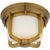 Milton Short Flush Mount in Hand-Rubbed Antique Brass with White Glass Designer: Thomas O'Brien Mounting: Flush Shade...