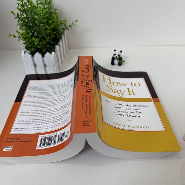 Art Deco How to Say It Book Room Decoration For Sale - Image 3 of 3