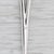 Contemporary New 0.22ctw Diamond V Pendant Necklace 14k White Gold 15.5-17.5" Cable Chain For Sale - Image 3 of 6