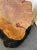 Wood 20th Century Solid Wood Stump Stool With Polished Finish For Sale - Image 7 of 13