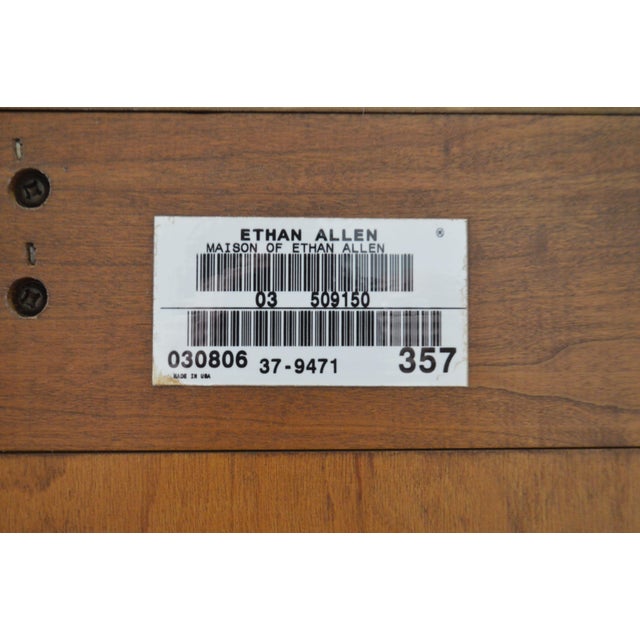 Ethan Allen "Maison" Collection French Country Style Cherry Tv Armoire