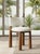 Talia White Boucle Dining Chair with Wood Cone Legs For Sale - Image 11 of 11