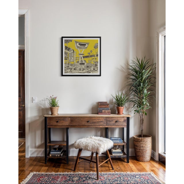 It's a Sign by Steve Moors, 31"x31" Framed For Sale - Image 9 of 10