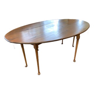 20th Century Harvest Table Reproduction of Antique For Sale