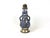 Mid-Century Moroccan Hand Painted Cobalt Ceramic Decanter with Wire Filigree Detailing, 1950s For Sale - Image 14 of 14