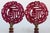 2020s Fu Symbol Chinese Carved Stone Finials on Bronze Hardware - A Matching Pair For Sale - Image 5 of 9