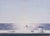 Blue Gino Guida, Dawn on the City, 1980s, Oil on Plywood For Sale - Image 8 of 8
