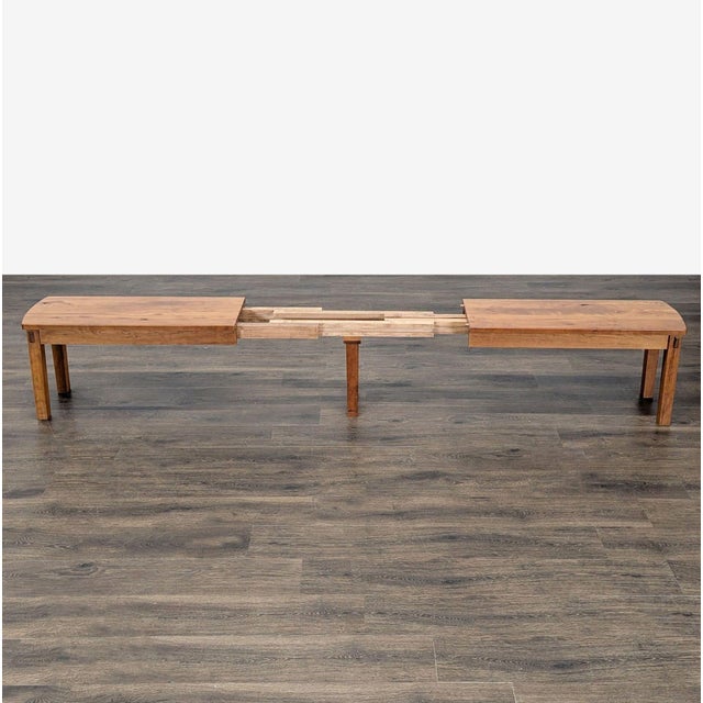 2000 - 2009 Amish Tables Stewart Douglas Bench For Sale - Image 5 of 12