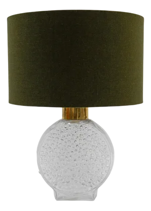 Bubble Glass Table Lamp by Helena Tynell for Limburg, Germany, 1970s
