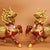Late 19th Century Pair of Cloisonné Enamel Qilin Statues, Gilt Bronze Figures, 2.64kg For Sale - Image 4 of 9