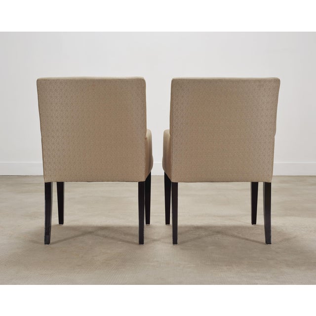 Set of Twelve A. Rudin No. 442 Upholstered Dining Armchairs For Sale - Image 16 of 18
