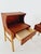 Wood Vintage Danish Bedside Table in Mahogany, 1960s, Set of 2 For Sale - Image 7 of 11