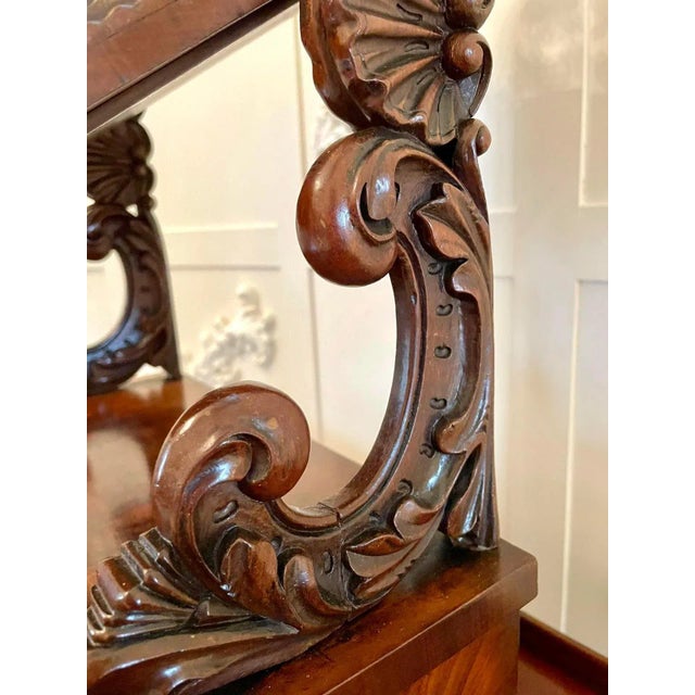Brown 19th Century Victorian Mahogany Swing Mirror For Sale - Image 8 of 11