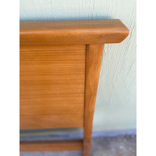 Wood Milo Baughman for Drexel Full Headboard For Sale - Image 7 of 12