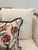 Pair Floral Linen Pillows For Sale - Image 4 of 5