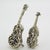 Vintage Italian Silver 800 Musical Duo Instruments Miniature with Guitar and Violin, 1980s For Sale - Image 3 of 9