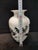 Chinese Ceramic Vase Qianlong Marked Famille Rose Porcelain Vase Hand Painted Eight Horses Pattern For Sale - Image 10 of 12
