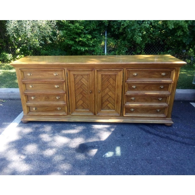 On Sale Now through May 31st for our Reserve Price of $1595 Drexel Heritage Lowboy Dresser This is from the Chartwell...