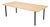 Contemporary Ash Wood Top Dining Table For Sale