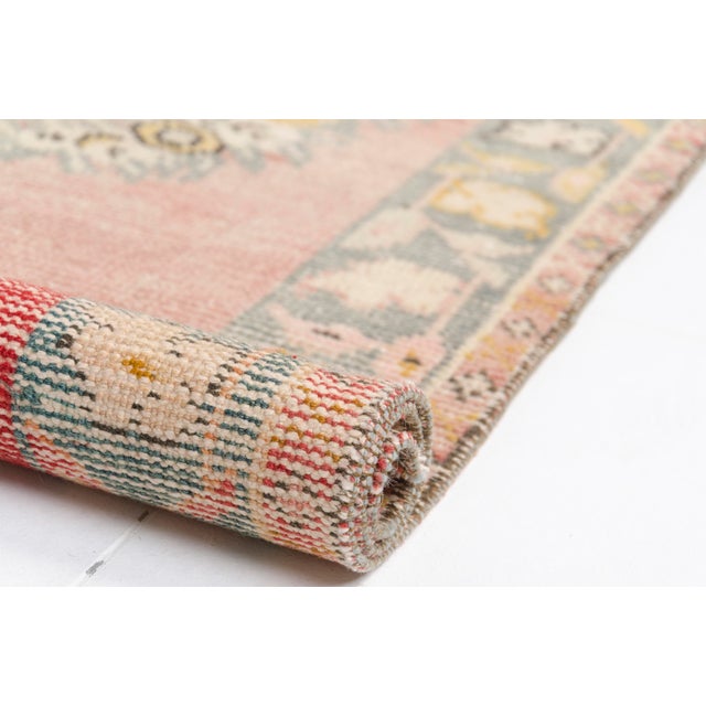 Textile Turkish Nomad Vintage Rug For Sale - Image 7 of 10