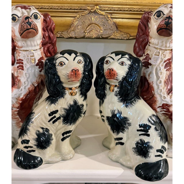 Staffordshire Dogs - A Pair For Sale In Raleigh - Image 6 of 13