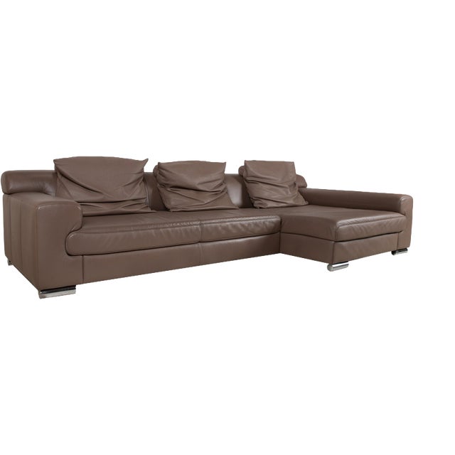 Donna Leather Corner Sofa from Ewald Schillig For Sale