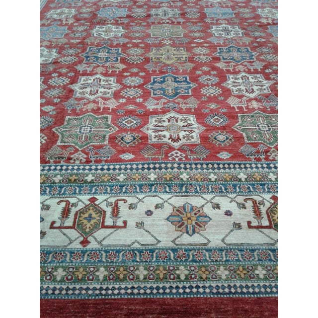 Hand Knotted Kazak Design Rug. 15'02" X 23'02" For Sale - Image 4 of 4