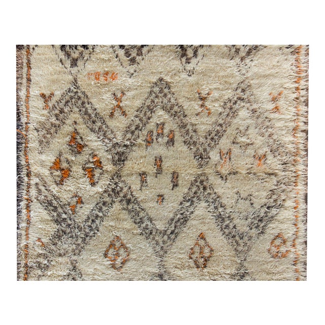Textile Vintage Moroccan Rug For Sale - Image 7 of 15