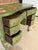 Antique Solid Wood Vanity or Console – Custom Hand-Painted Boho Tropical Décor For Sale - Image 9 of 12