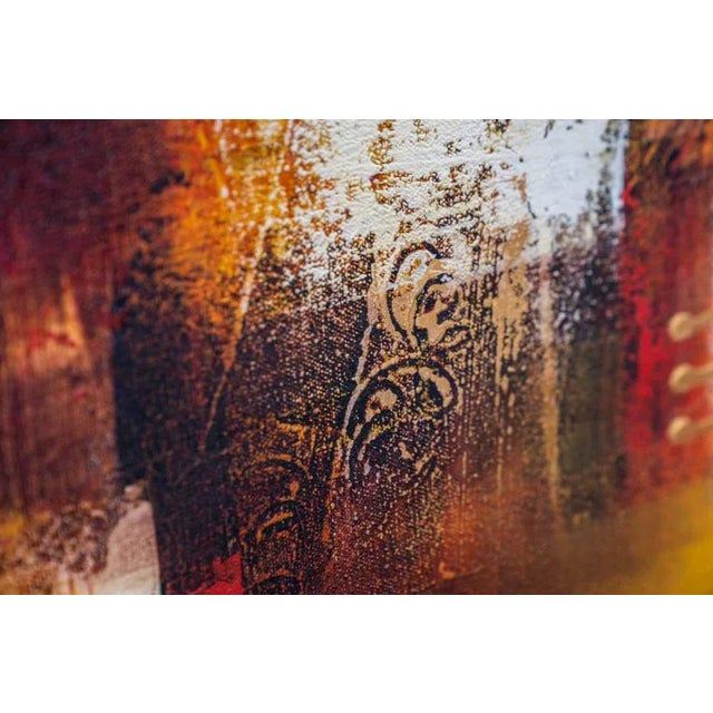 2000 - 2009 Abstract Composition, Acrylic on Canvas, 2000 For Sale - Image 5 of 8