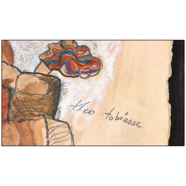 1980s Miroir ou se Refletent Les Enfants de I' Excil, Theo Tobiasse For Sale In Minneapolis - Image 6 of 7