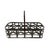 Large Antique Galvanized Bottle Carrier, 1890s, in Good conditions. Designed 1890 to 1919