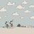 Sanderson Mickey In the Clouds Wallpaper in Sea Salt For Sale