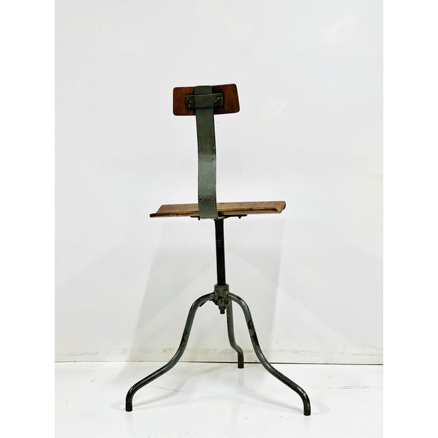 Vintage Industrial Chair, 1950 For Sale - Image 14 of 16
