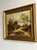 19th Century 19th Century Original British Oil Painting, Geese/Ducks by a Cottage Pond, Joseph Thors For Sale - Image 5 of 12