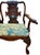 Late 19th Century Irish George II-Style Double Chair Back Settee From Historic Filoli For Sale - Image 5 of 13