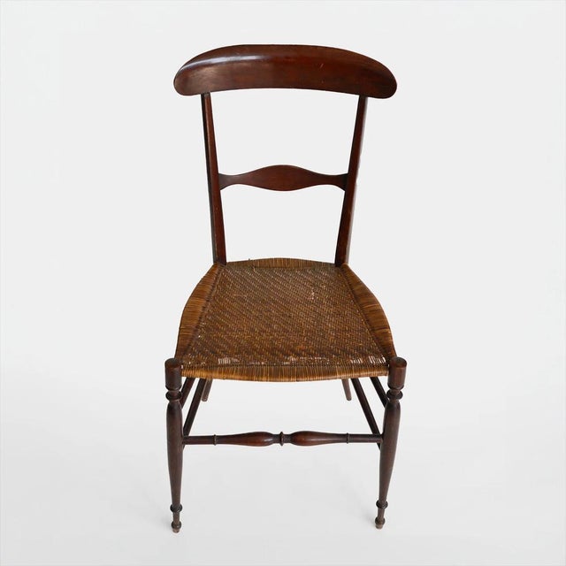 Campanino Chiavari Chairs from Fratelli Levaggi, 1950s, Set of 2 For Sale - Image 3 of 15