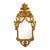 Italian Gold Gilt Finish Neoclassical Mirror For Sale