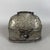 Vintage Turkish Ethnic Embossed Silver-Plated Copper Jewelry Box For Sale - Image 5 of 11