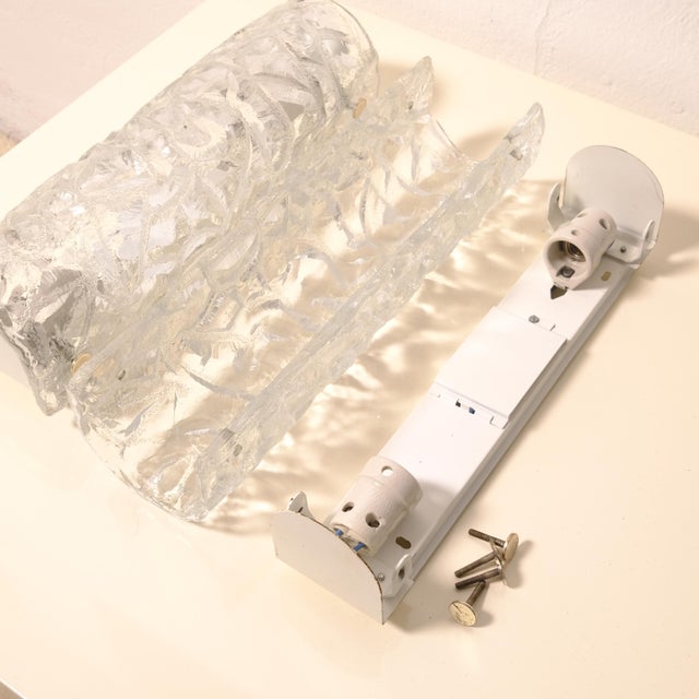 Vintage Glass Wall Sconces from Kaiser Leuchten, 1960s, Set of 2 For Sale - Image 9 of 18