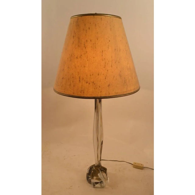 Art Glass Lamp by Daum For Sale In New York - Image 6 of 9