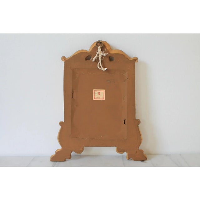 Mid 20th Century Vintage Borghese Giltwood Mirror For Sale - Image 5 of 9