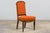 Burnt Orange Antique French Napoleon III Style Oak Dining Chairs - Set of 12 For Sale - Image 8 of 18