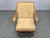 Wood Vintage Prototype Oak Lounge Chair with Label, 1950s For Sale - Image 7 of 13