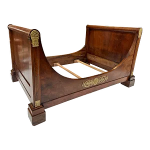 Antique Early 19th C French Empire Day Bed