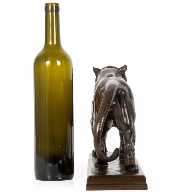 19th Century French 1880s Bronze Sculpture “Tiger Walking” by Antoine-Louis Barye For Sale - Image 5 of 12